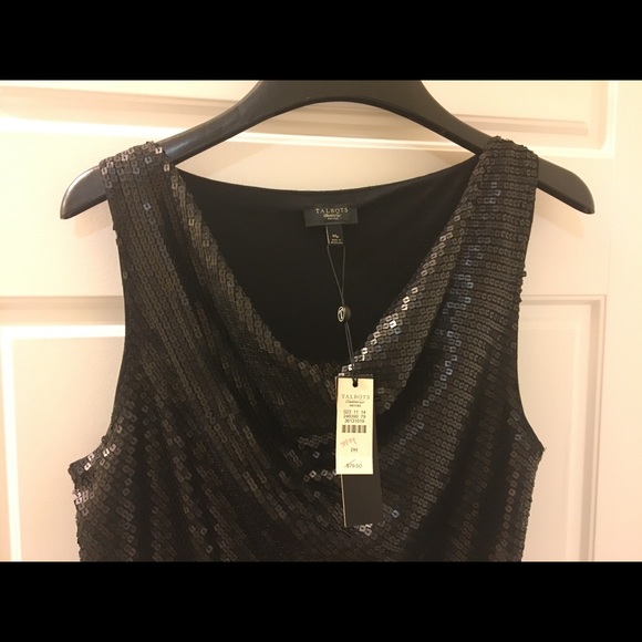 Talbots Sequined  Women’s Tank - Picture 4 of 5